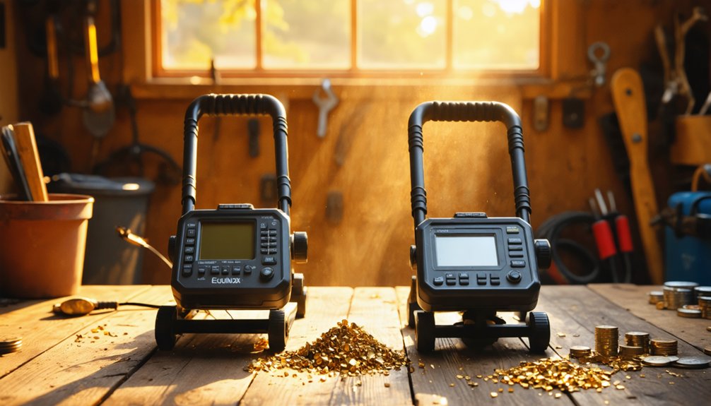 gold mode enhances small gold detection