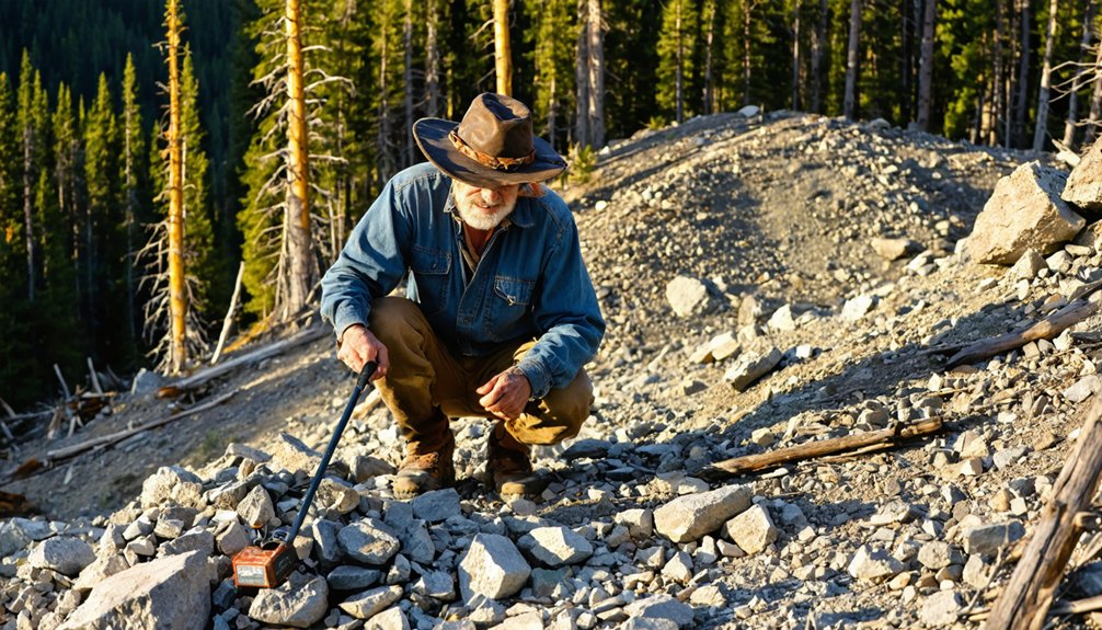 historic mining relics focus