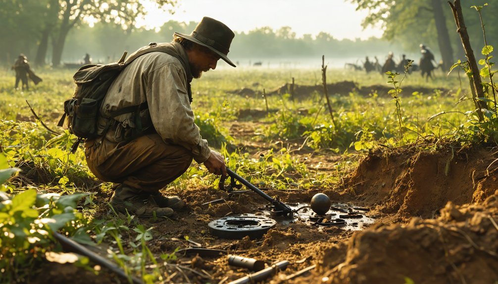 historical battlefield metal detecting