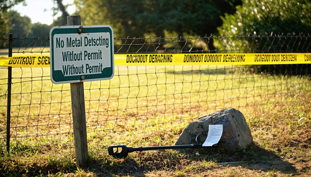 illegal metal detecting consequences