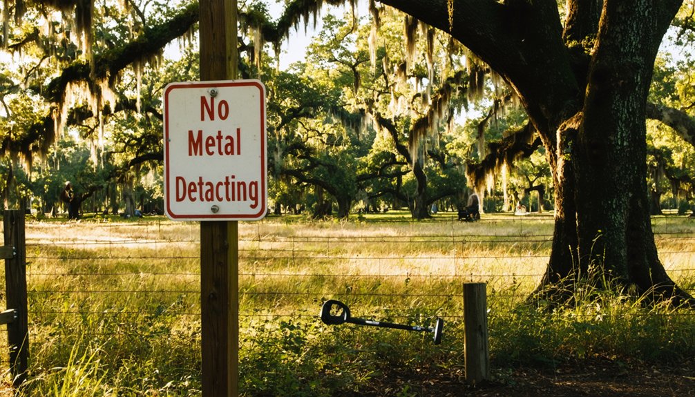 illegal metal detecting consequences