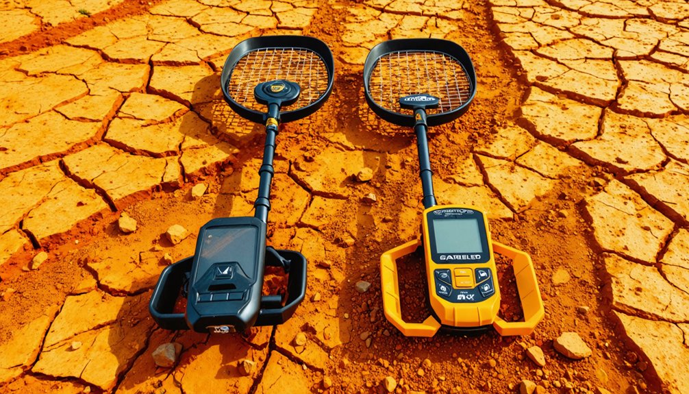 iron detection stable signals