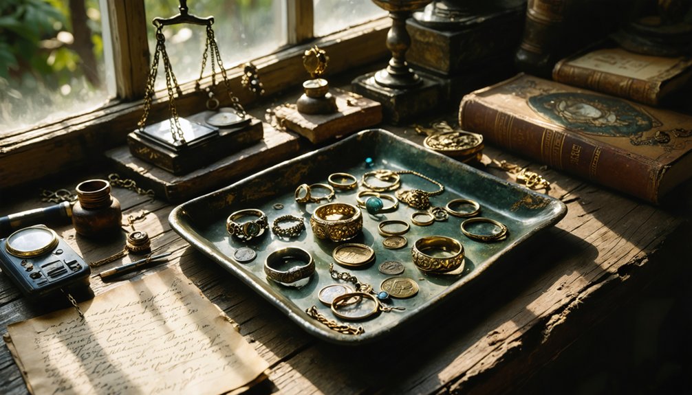 jewelry appraisal for metal detecting