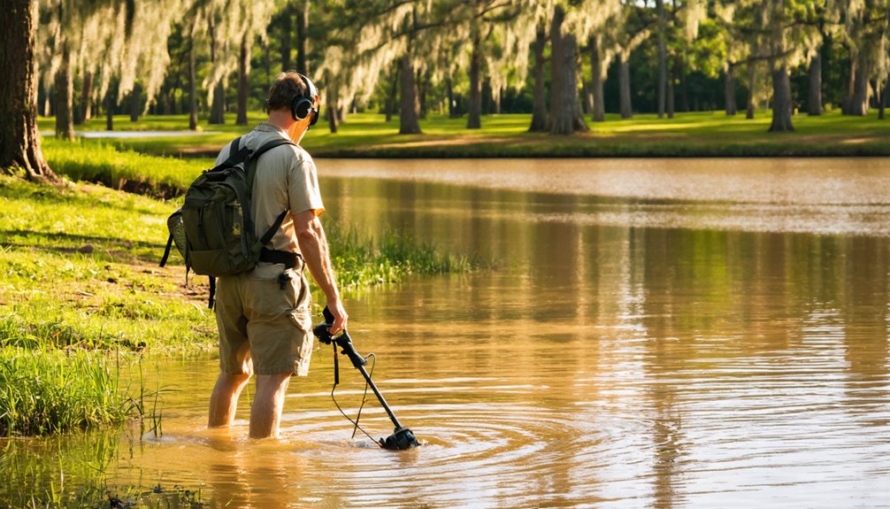 lake jackson metal detecting rules