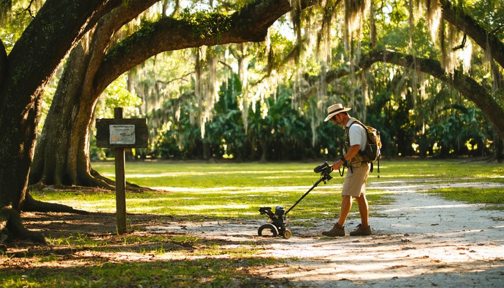 lakeland metal detecting regulations