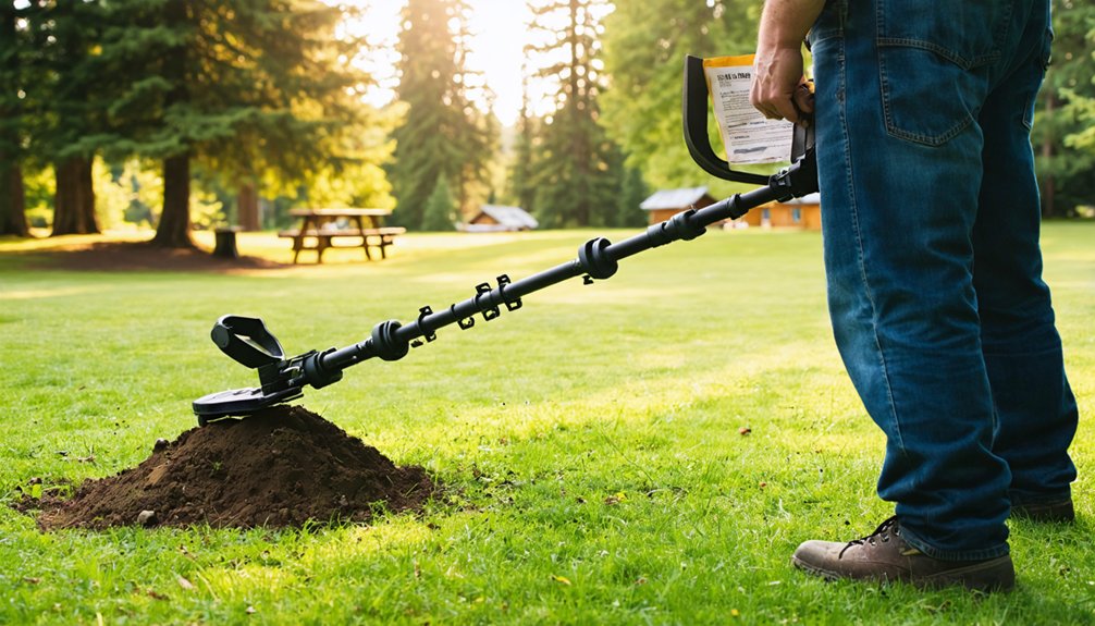 lakewood metal detecting regulations