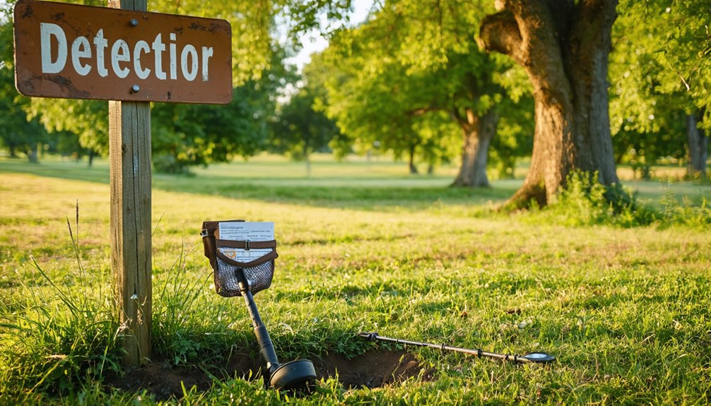 lapel metal detecting rules