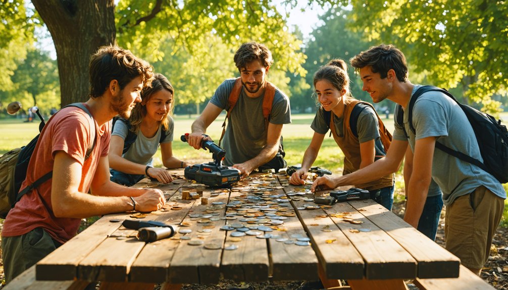 launching a metal detecting club