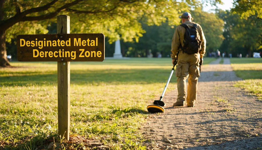 legal detecting site restrictions