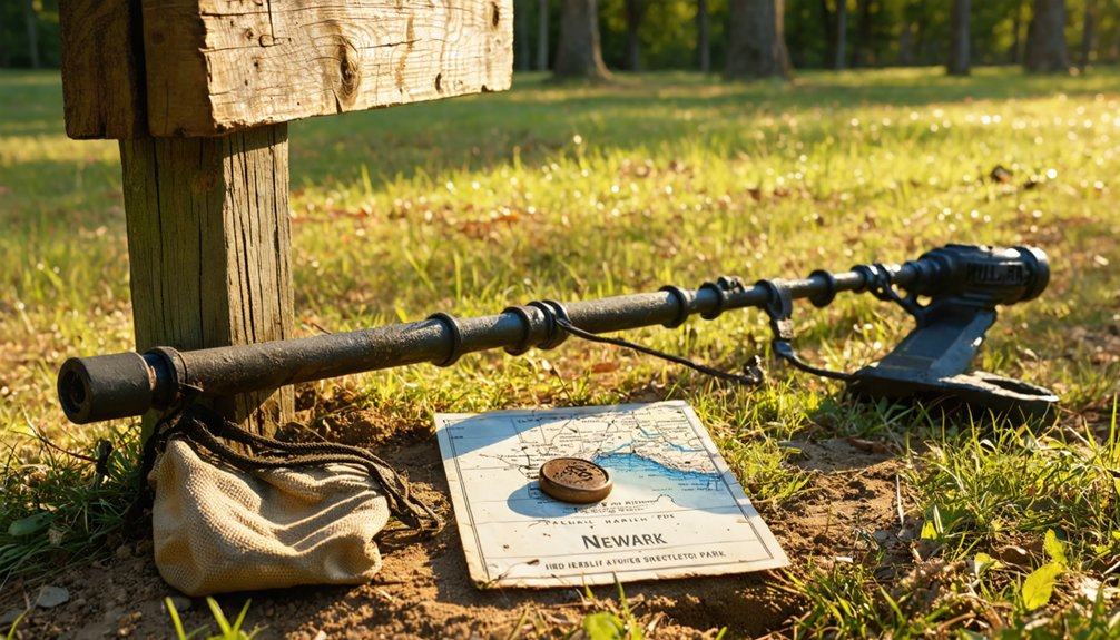 legal metal detecting locations listed
