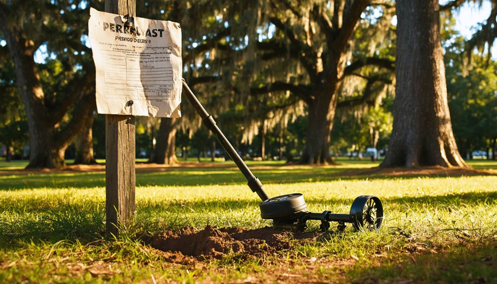 legal metal detecting regulations