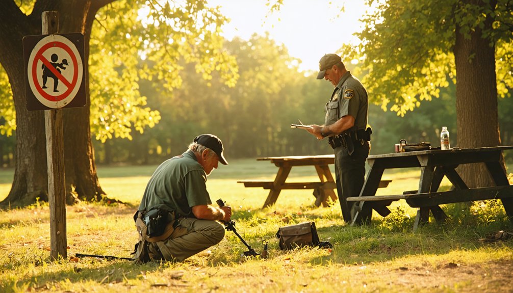 legal risks for detectorists