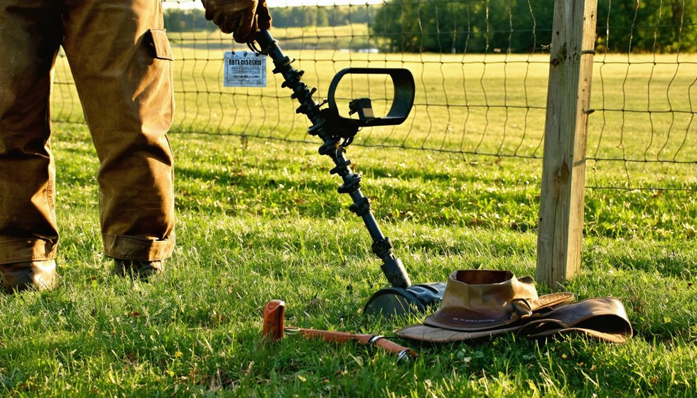 limited metal detecting exception