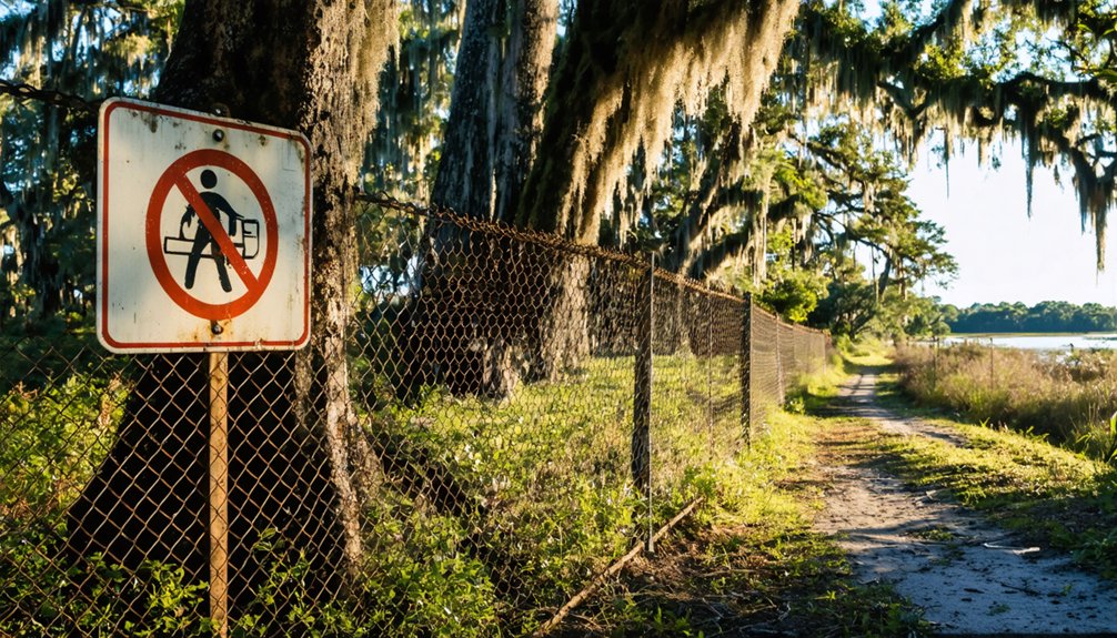 louisiana parks ban metal detecting