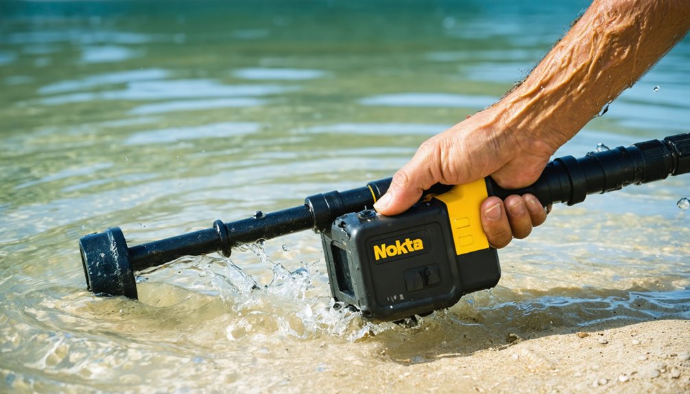 maintain full water immersion