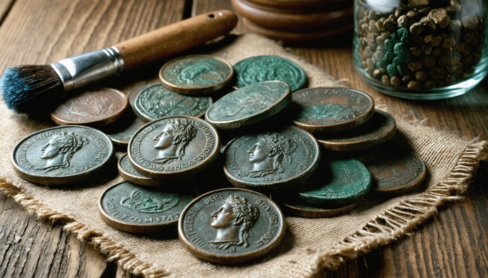 maintaining coin surface integrity