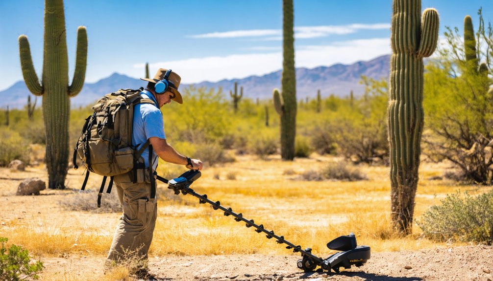 mesa metal detecting regulations