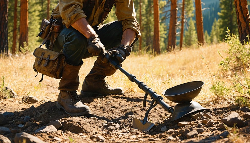 metal detecting in deadwood