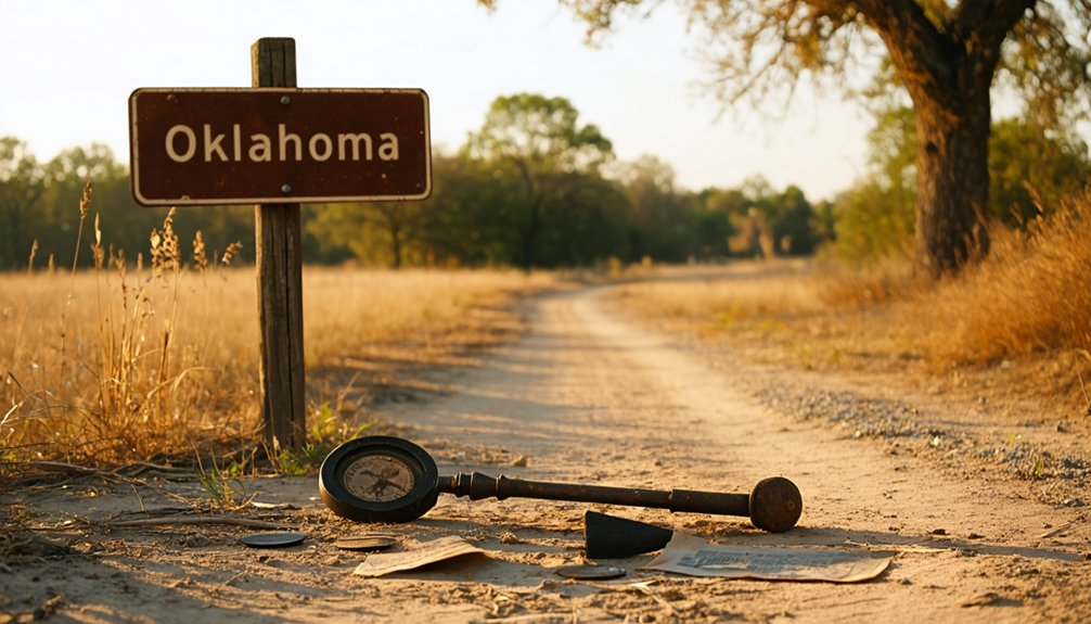 metal detecting laws oklahoma