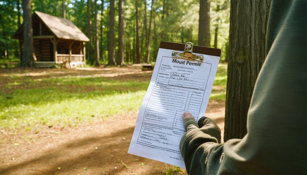 metal detecting permit process