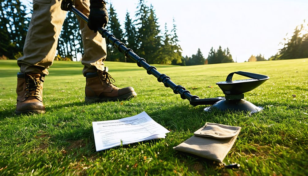 metal detecting permit rules