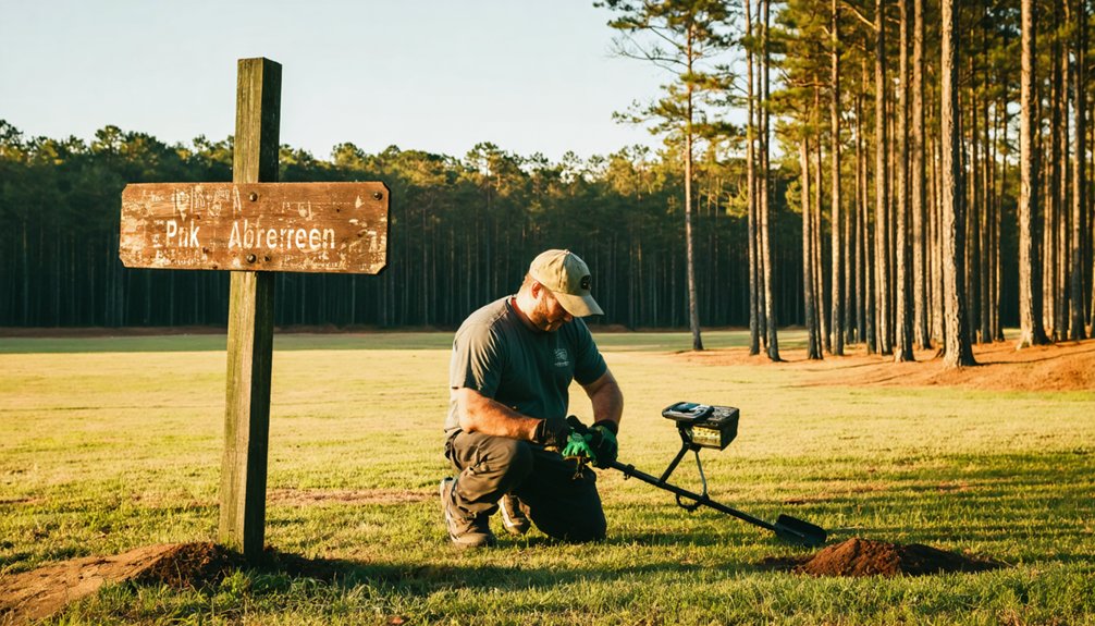 metal detecting regulations aberdeen