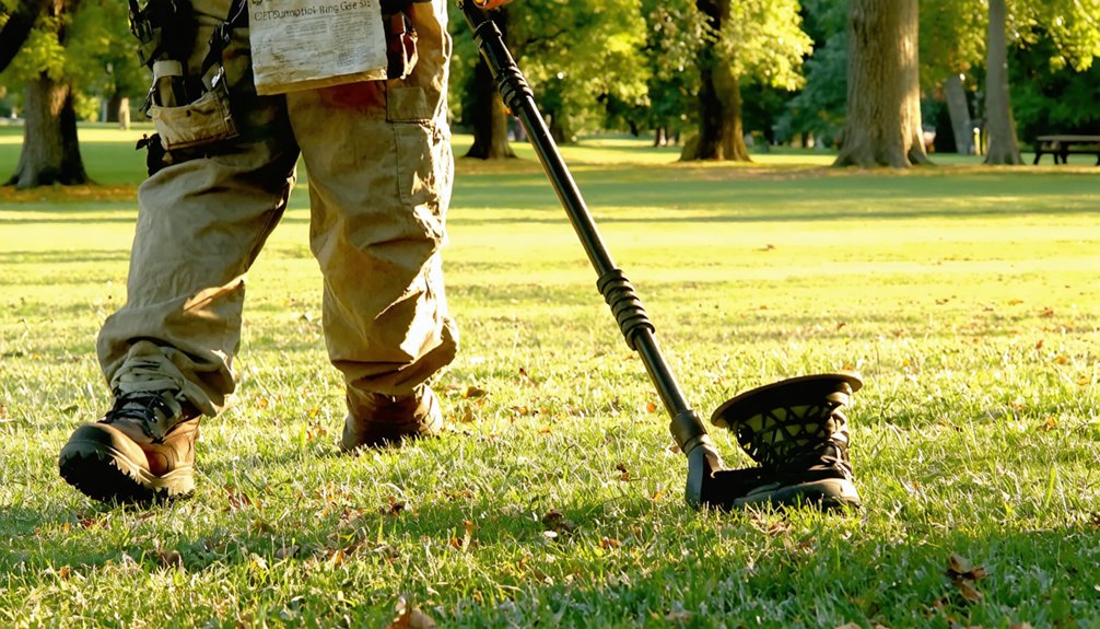 metal detecting regulations burlington