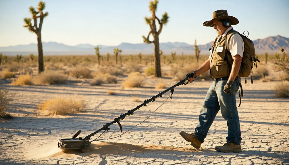 metal detecting regulations california