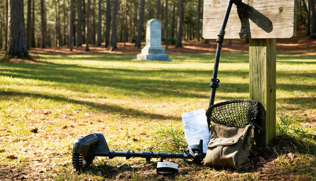 metal detecting regulations georgia