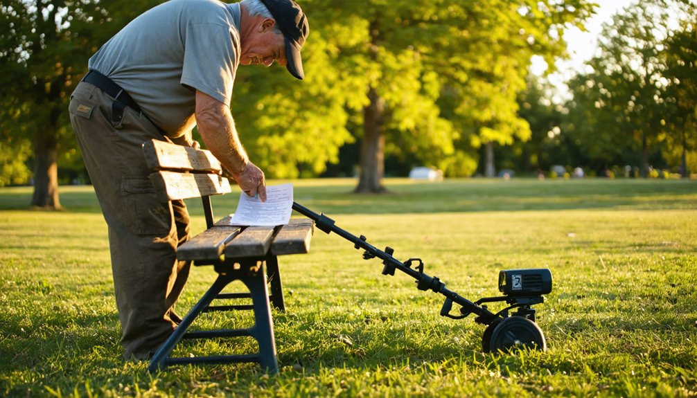 metal detecting regulations hanover