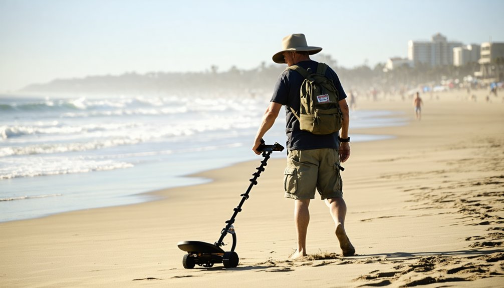 metal detecting regulations huntington beach