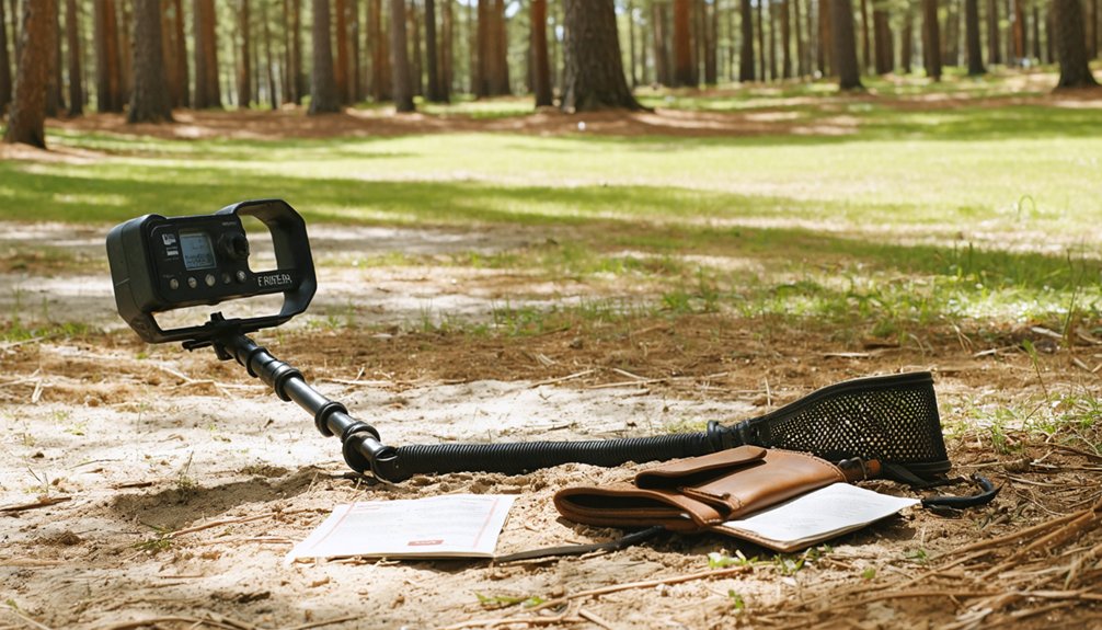 metal detecting regulations kingsland