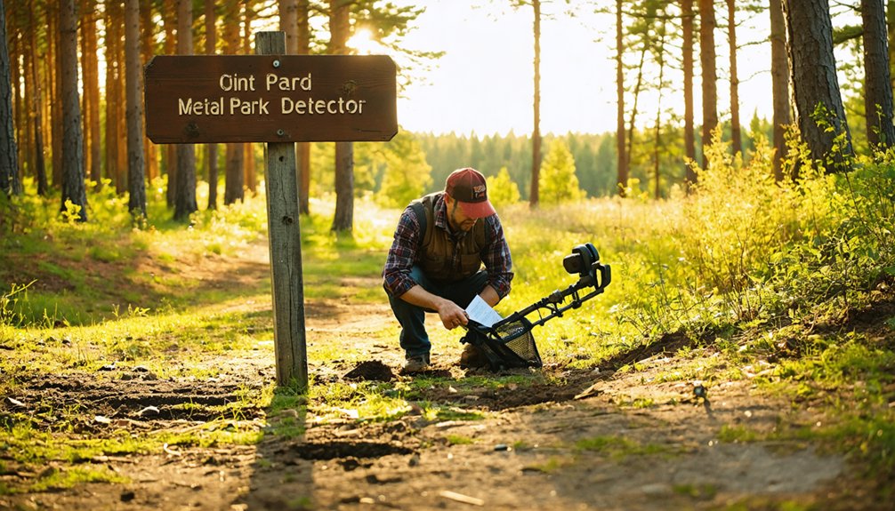 metal detecting regulations laconia