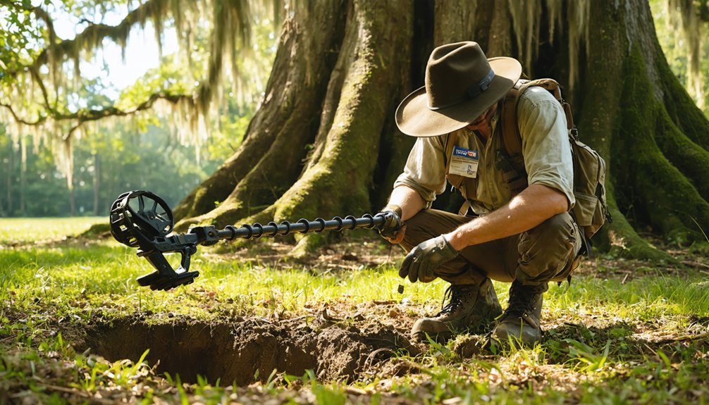 metal detecting regulations louisiana
