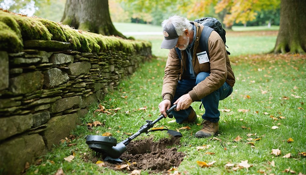 metal detecting regulations middletown