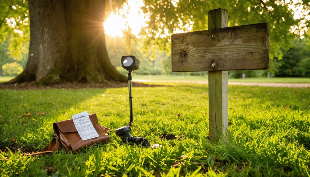 metal detecting regulations ohio