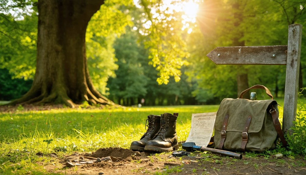 metal detecting regulations pennsylvania