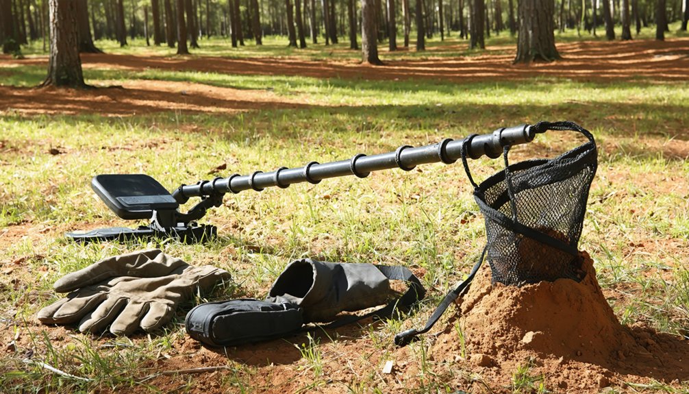 metal detecting regulations pinson
