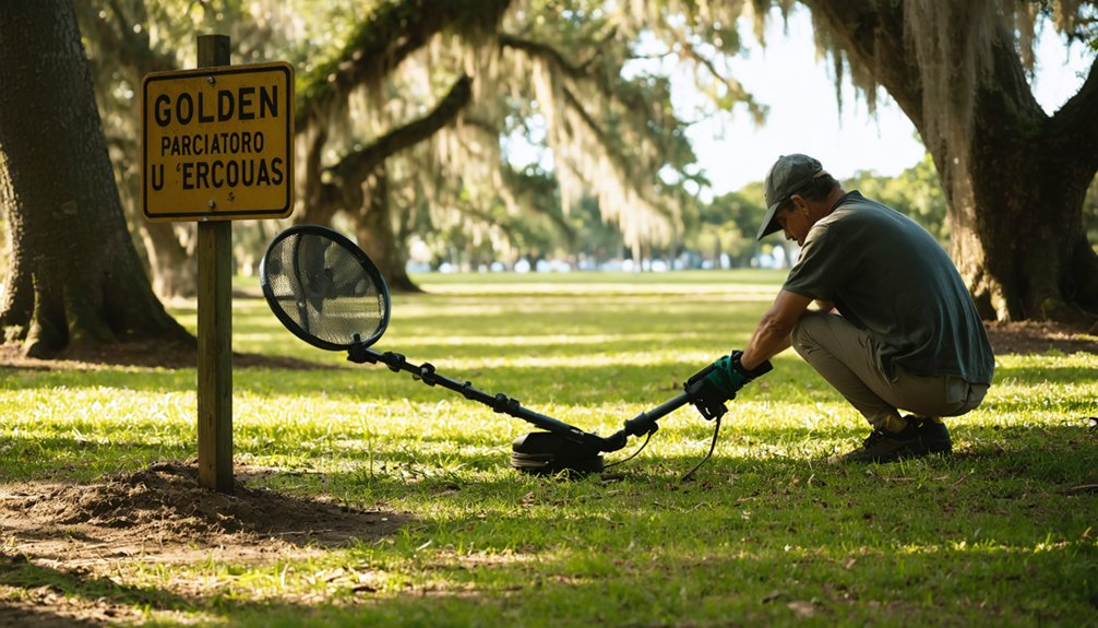 metal detecting regulations south carolina