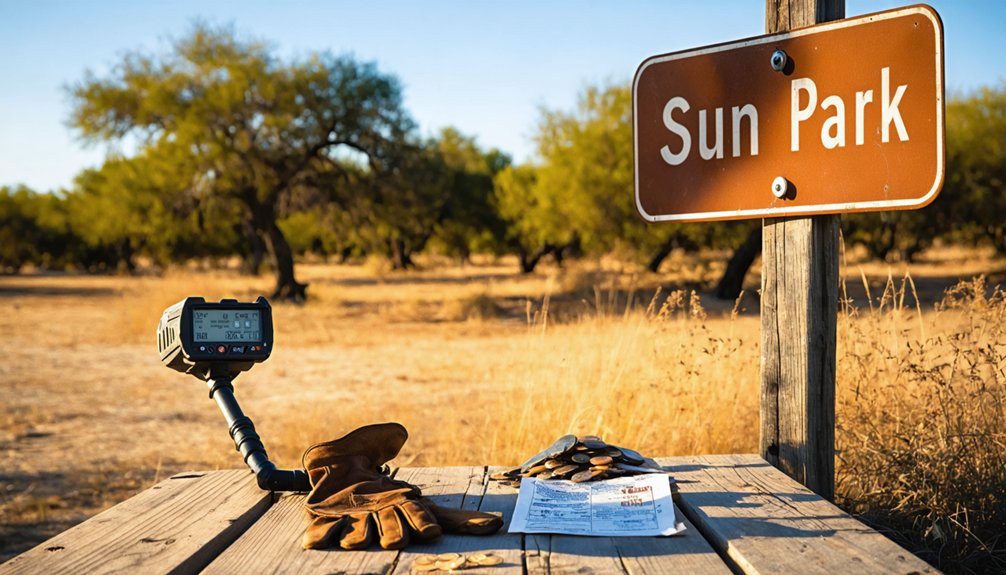 metal detecting regulations texas