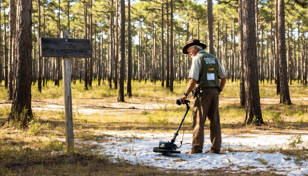metal detecting regulations texas