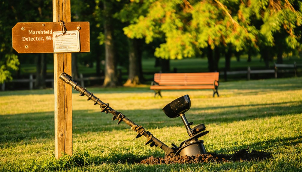 metal detecting regulations wisconsin