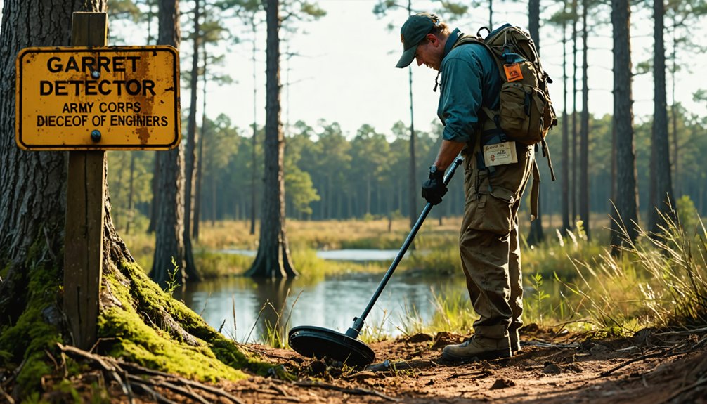 metal detecting restrictions alabama