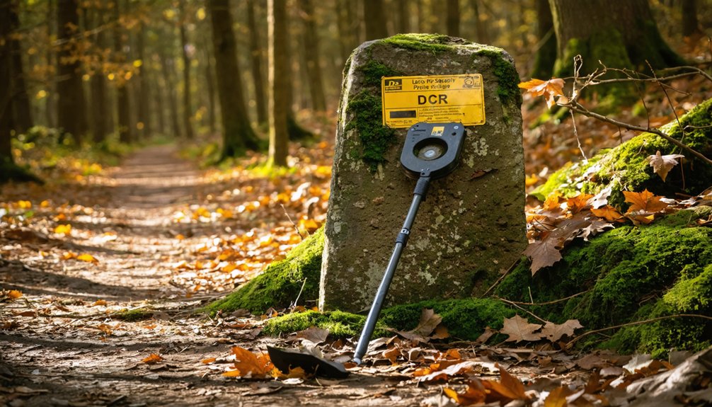 metal detecting restrictions apply