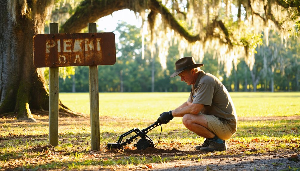 metal detecting rules alabama