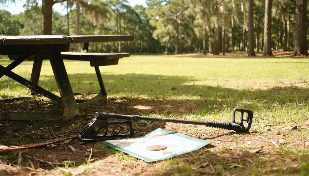 metal detecting rules alabama