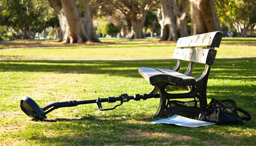 metal detecting rules california
