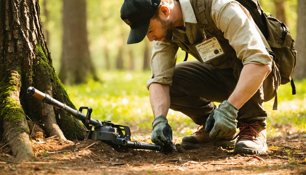 metal detecting rules carrollton