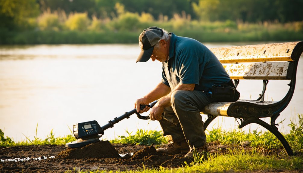 metal detecting rules illinois