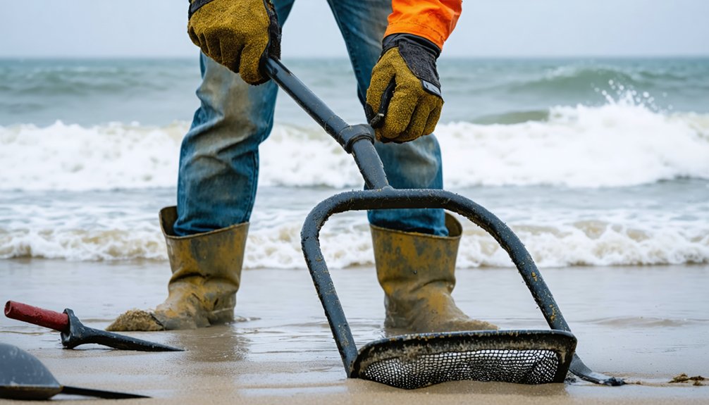 metal detecting rules newport